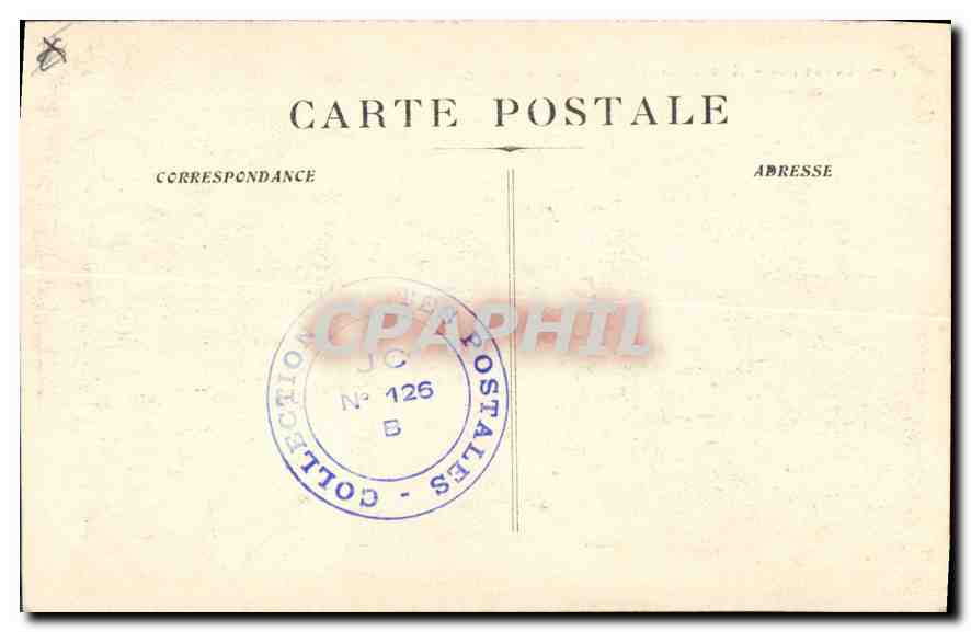 CPA Marseille rue de la Republique  — Verso