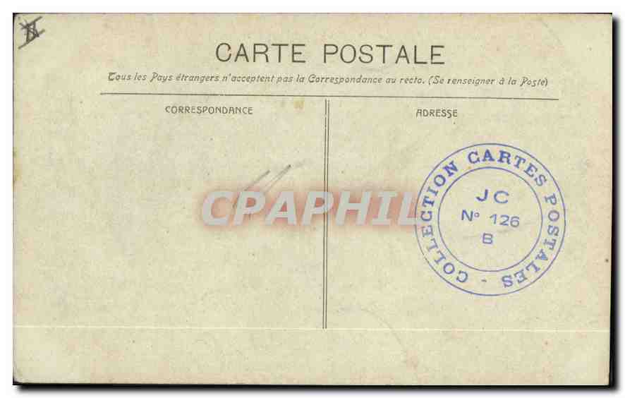 CPA Marseille la rue de la Republique  — Verso