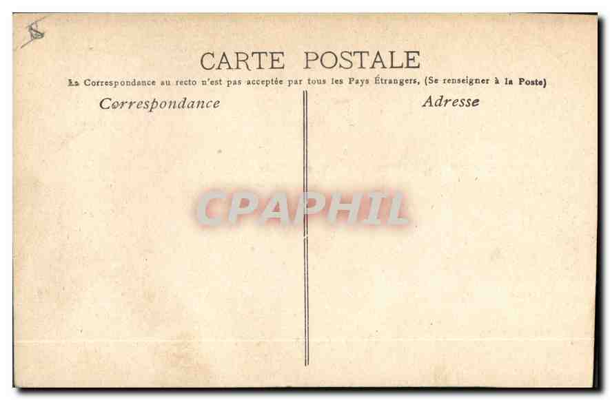 CPA Marseille rue de la Republique  — Verso