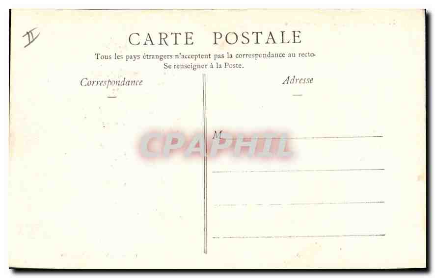CPA Marseille rue de la Republique  — Verso