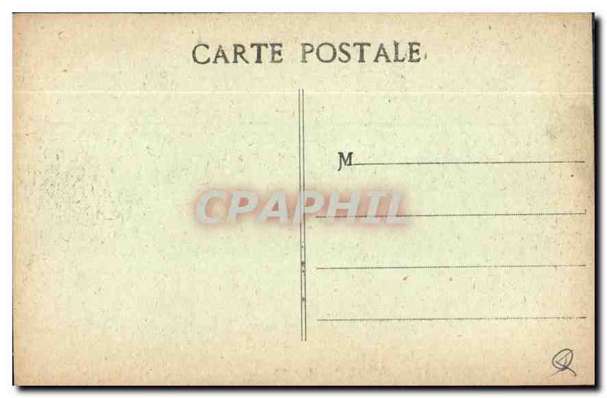 CPA Marseille rue de la Republique  — Verso