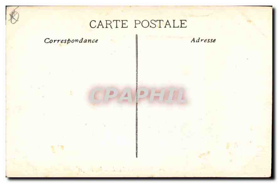 CPA Marseille rue de la Republique  — Verso