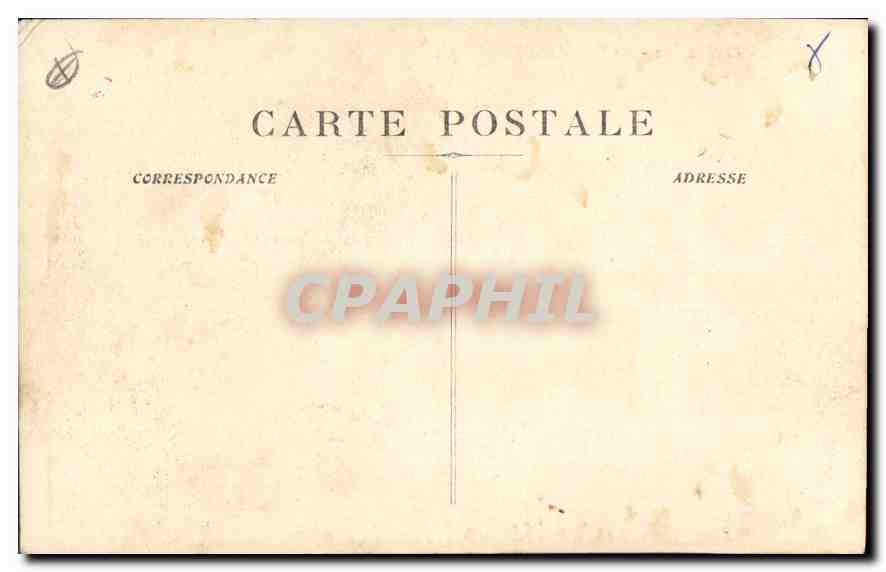 CPA Marseille la rue de la Republique  — Verso