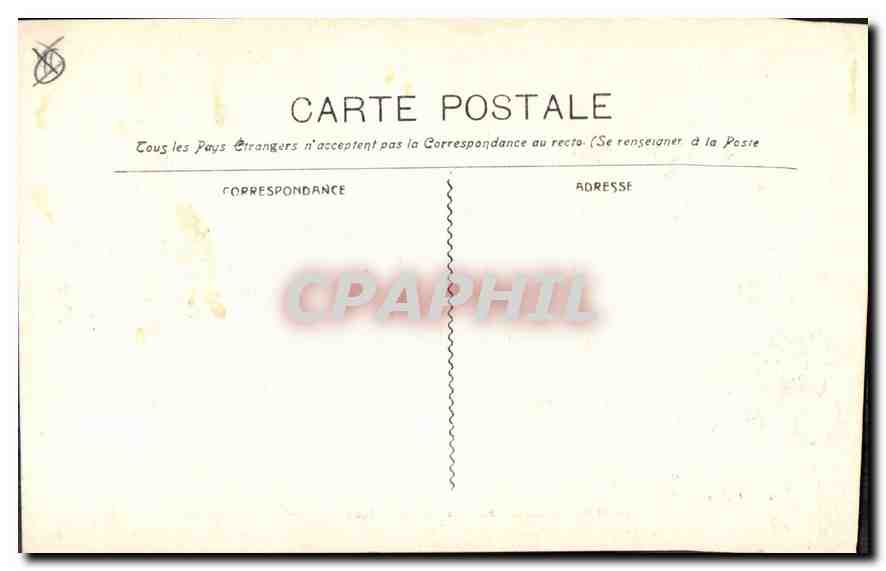 CPA Marseille rue de la Republique  — Rückseite