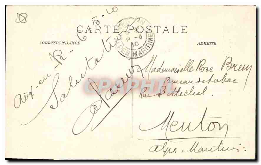 Aix-en-Provence — La Cathédrale — Collection Jaussaud, n°84 — Rückseite