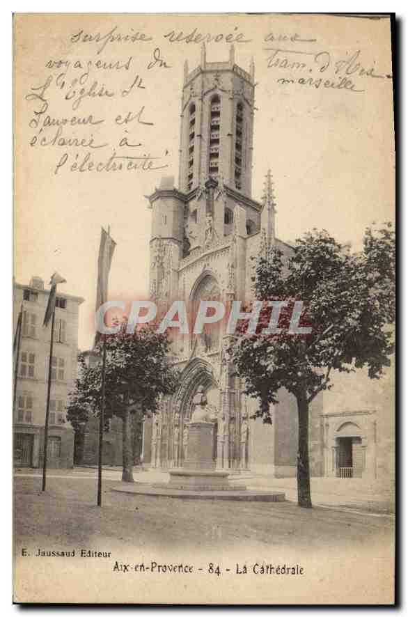 Aix-en-Provence - 84 - La Cathédrale — E. Jaussaud Editeur