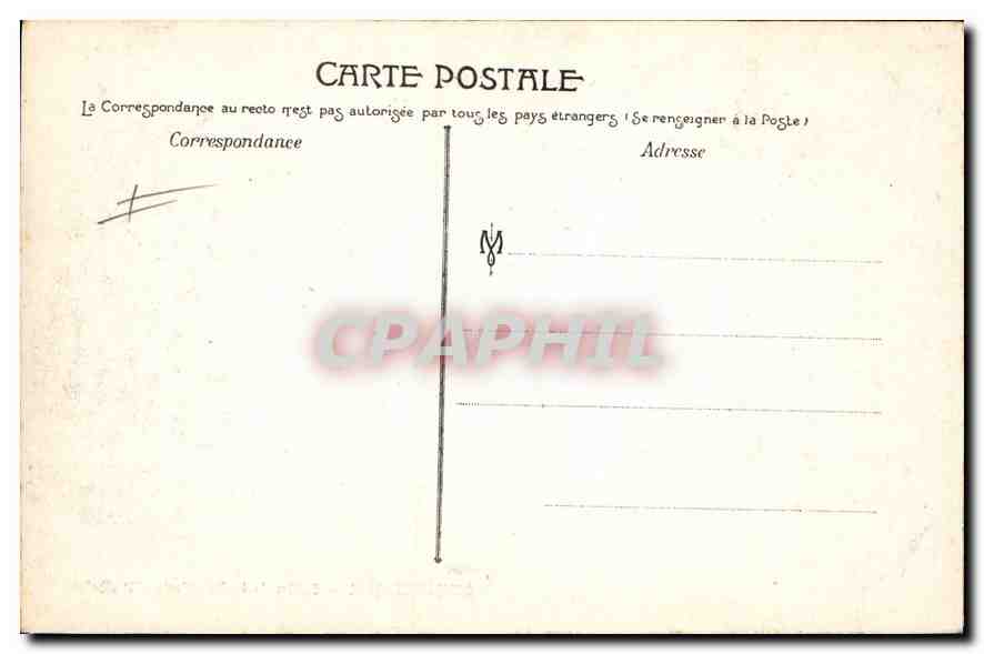 CPA Aix en Provence Cloitre de la Cathedrale XI siecle  — Verso
