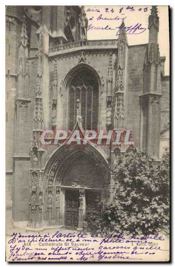 CPA Aix Cathedrale St Sauveur 