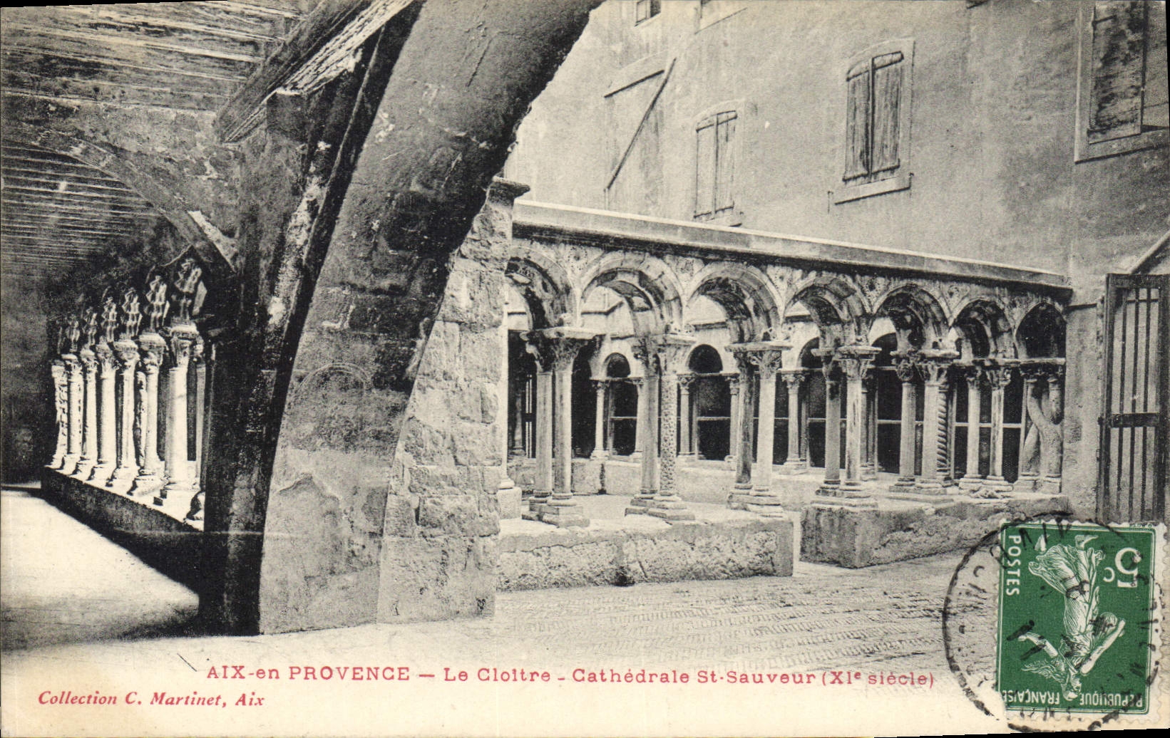 AIX-en PROVENCE — Le Cloître - Cathédrale St-Sauveur (XIe siècle) — Collection C. Martinet