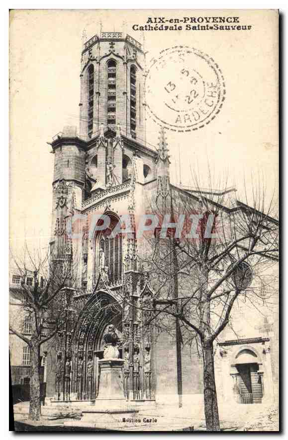 Aix-en-Provence — Cathédrale Saint-Sauveur — Édition Carle