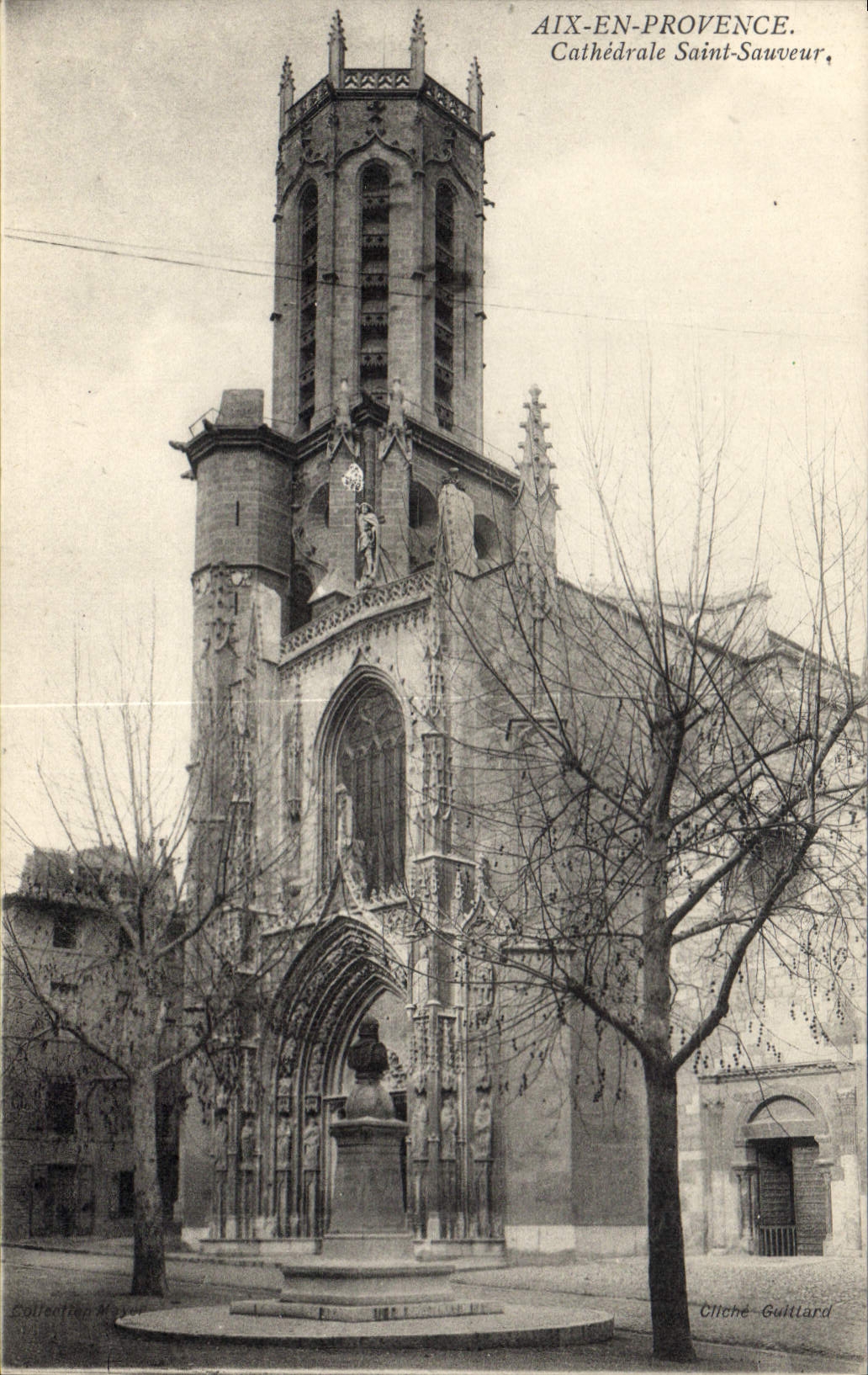 Aix-en-Provence — Cathédrale Saint-Sauveur — Cliché Guittard