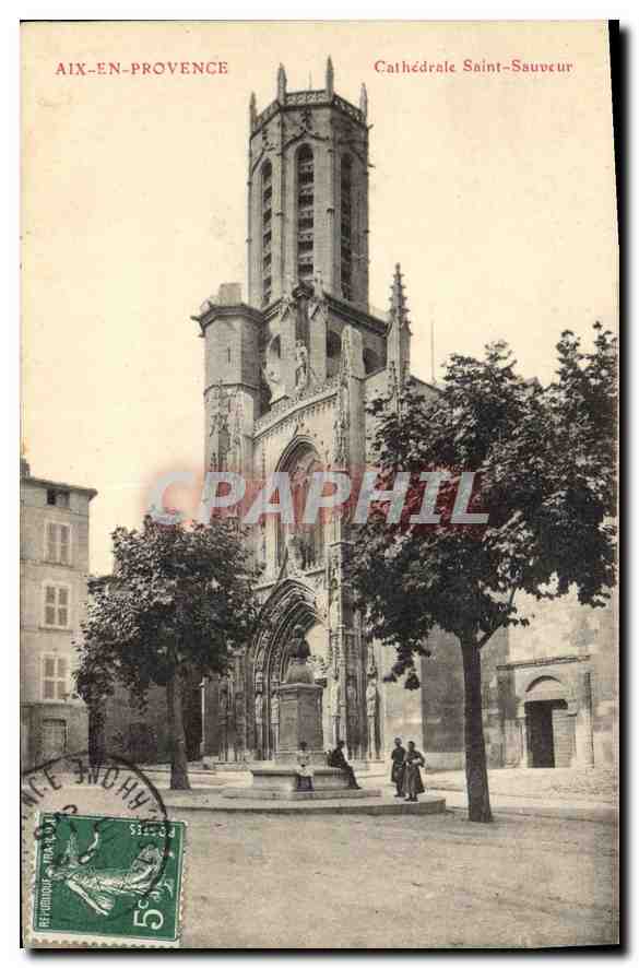 Aix-en-Provence — Cathédrale Saint-Sauveur — éditeur non identifié
