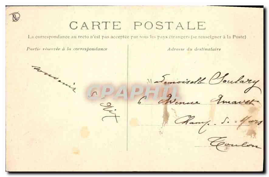 Aix-en-Provence — Cathédrale Saint-Sauveur — éditeur non identifié — Rückseite