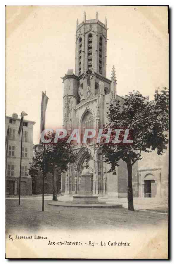 Aix-en-Provence - La Cathédrale — E. Jadassaud Editeur - n°84
