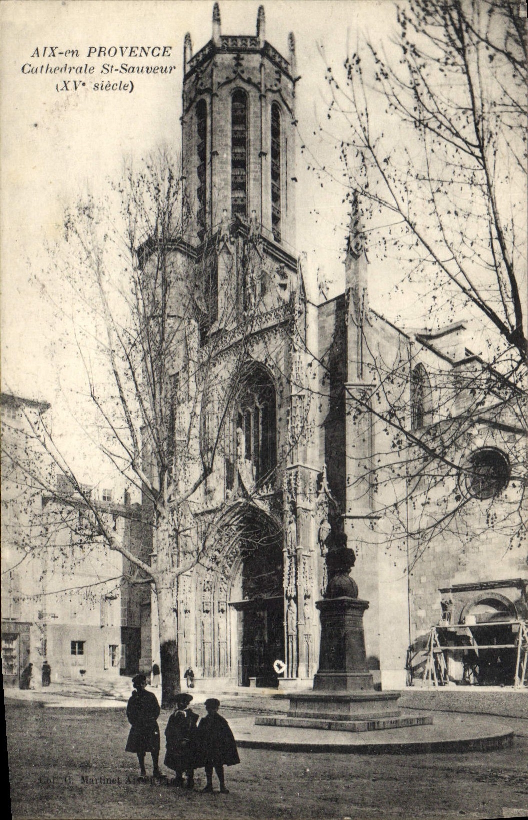 Aix-en-Provence — Cathédrale Saint-Sauveur (XVe siècle) — G. Martinel