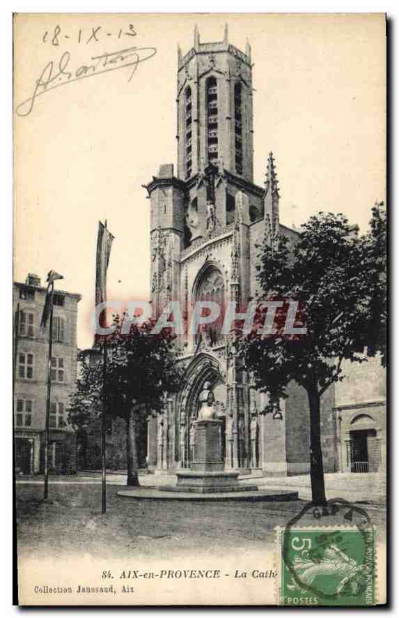 Aix-en-Provence — La Cathédrale — Collection Janusaud, Aix