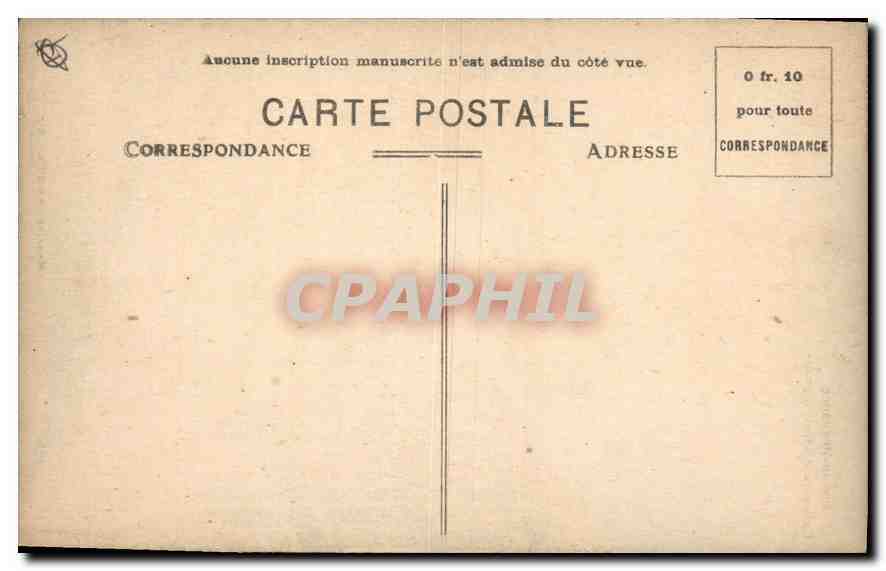 CPA Aix en Provence Cathedrale Saint Sauveur  — Rückseite