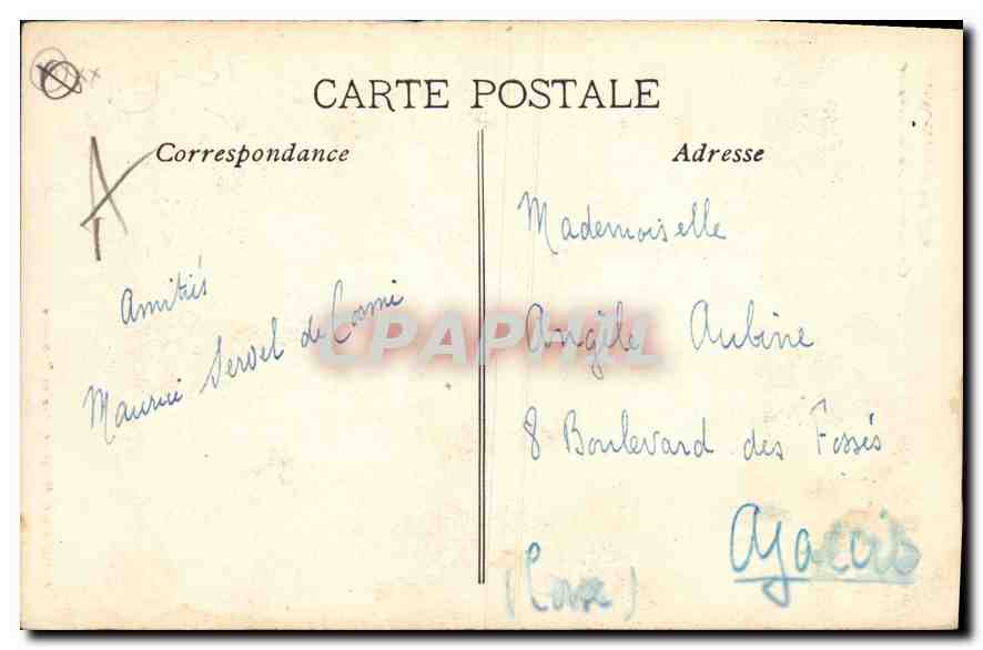 Aix en Provence — Cathédrale Saint Sauveur — Collection Matinnet — Verso