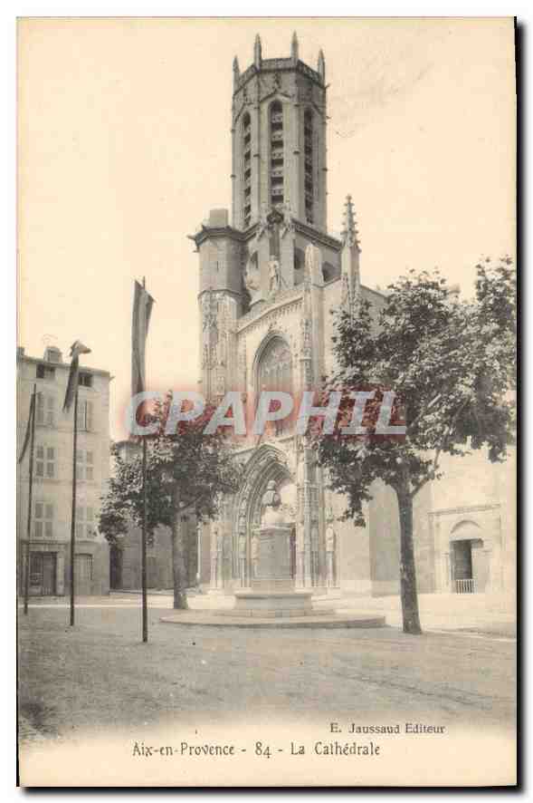 Aix-en-Provence - 84 - La Cathédrale — E. Jaussaud Editeur