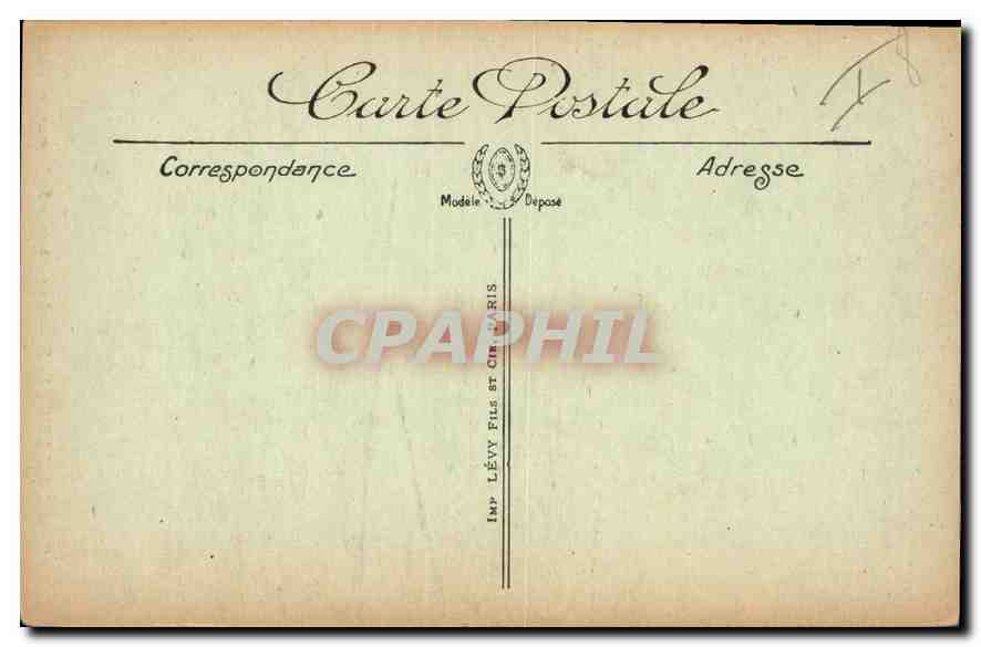 Aix-en-Provence — La Cathédrale Saint-Sauveur — LL. Imp. Lévy Fils et Cie, Paris — Verso
