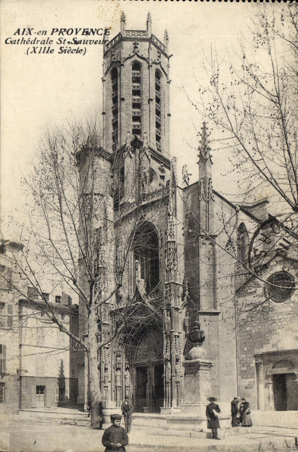 Aix-en-Provence — Cathédrale Saint-Sauveur (XIIIe siècle) — éditeur non identifié