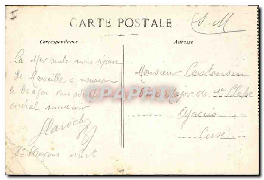 Aix-en-Provence — Cathédrale Saint-Sauveur (XIIIe siècle) — éditeur non identifié — Verso