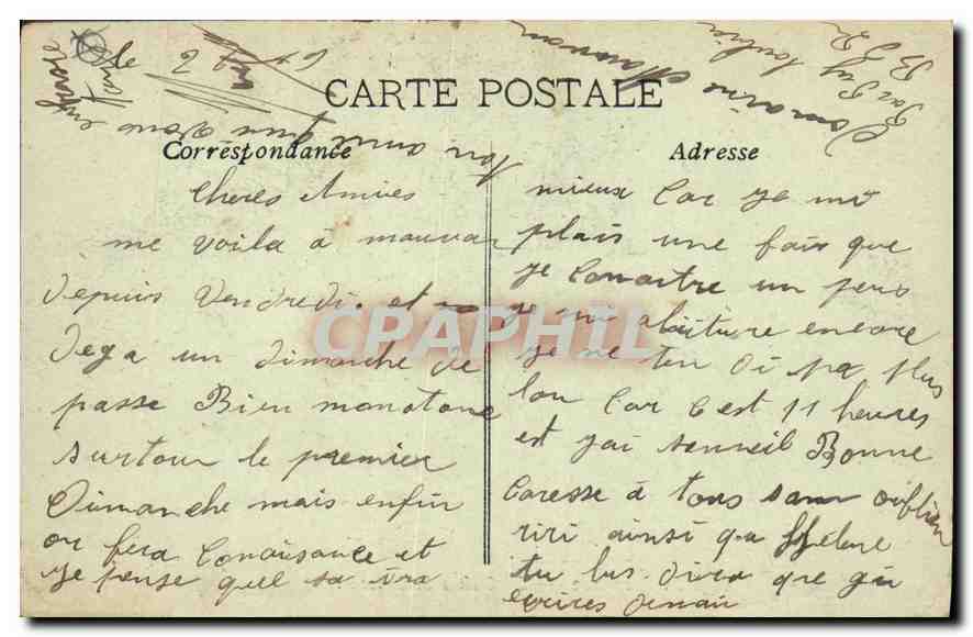Aix en Provence — Le Cloître St Sauveur — J-B. Bouis, édit. — Rückseite