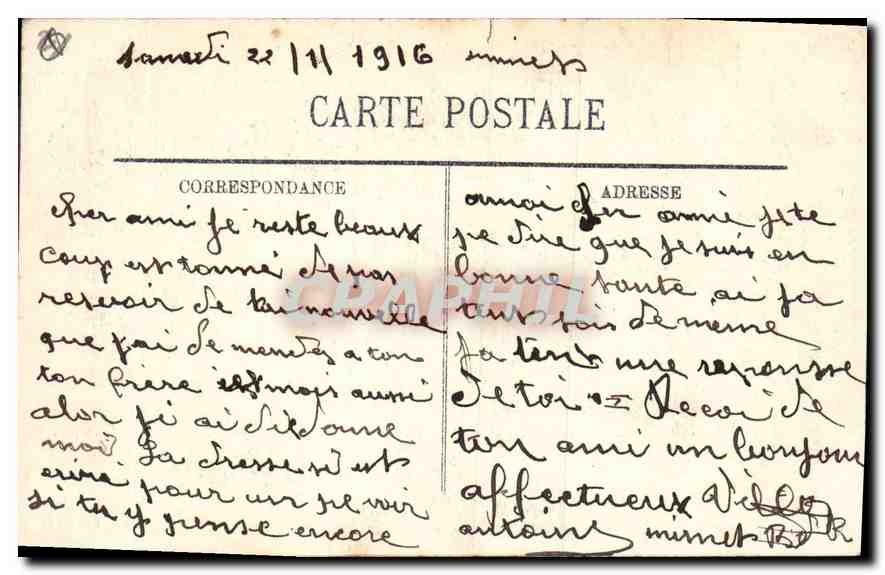 CPA Aix en Provence le Cloitre du XI siecle  — Rückseite