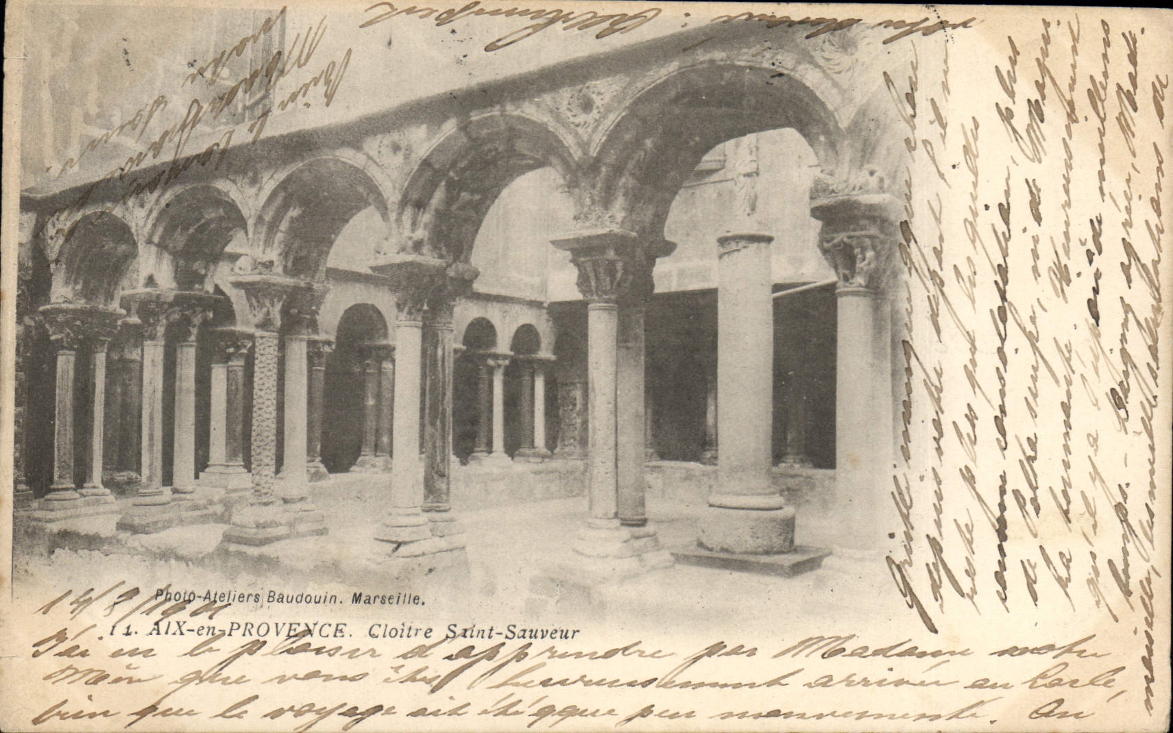 Aix-en-Provence — Cloître Saint-Sauveur — Photo-Ateliers Baudouin, Marseille, n°1