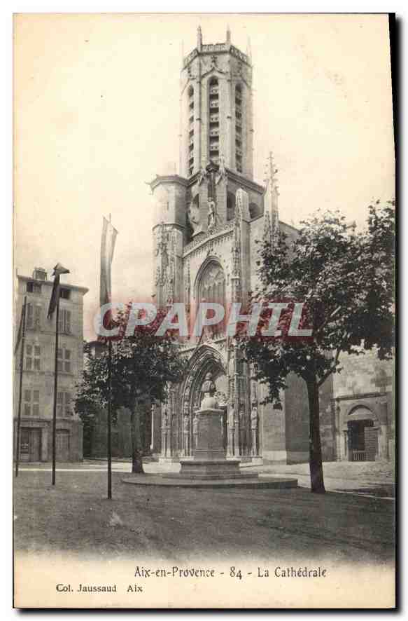 Aix-en-Provence - 84 - La Cathédrale — Col. Jaussaud