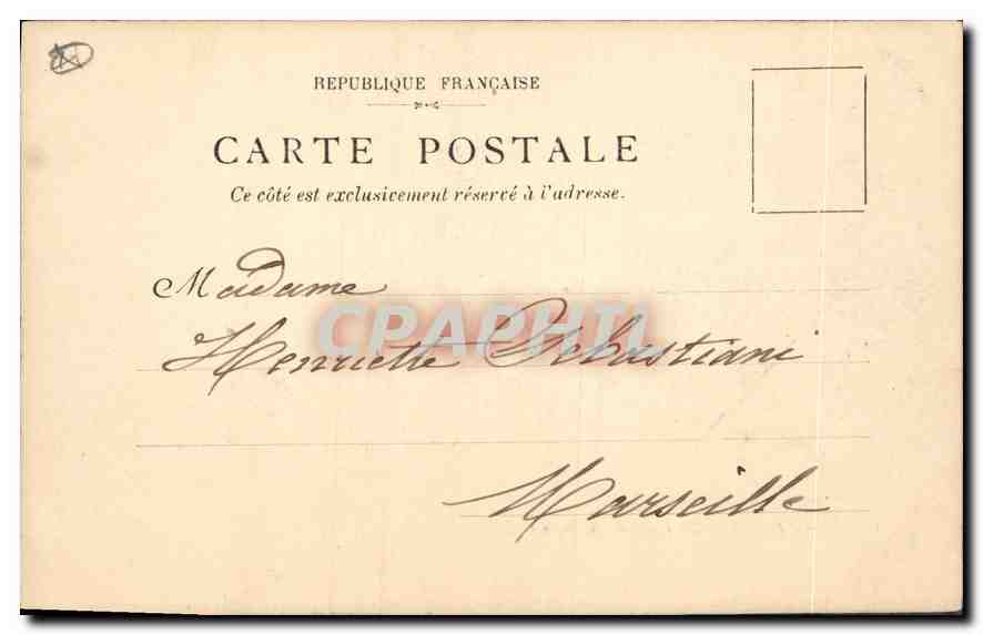 CPA Aix en Provence Cloitre Saint Sauveur  — Rückseite