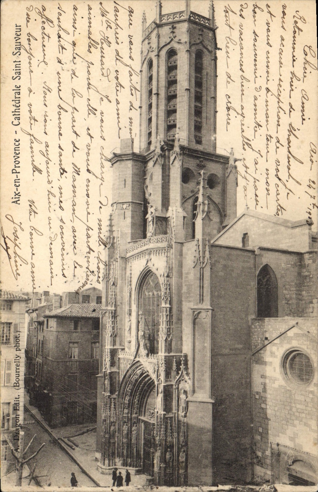 Cathédrale Saint-Sauveur — Aix-en-Provence — A. Bourrelly phot. (Bourgon Édit.)