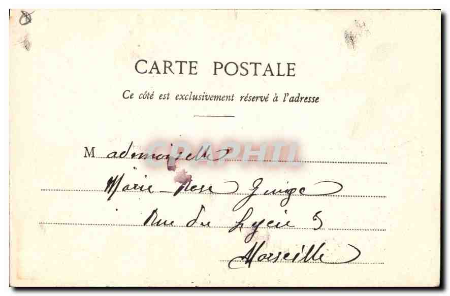 Aix-en-Provence — Cloître Saint-Sauveur — éditeur inconnu, n° de série non visible — Verso