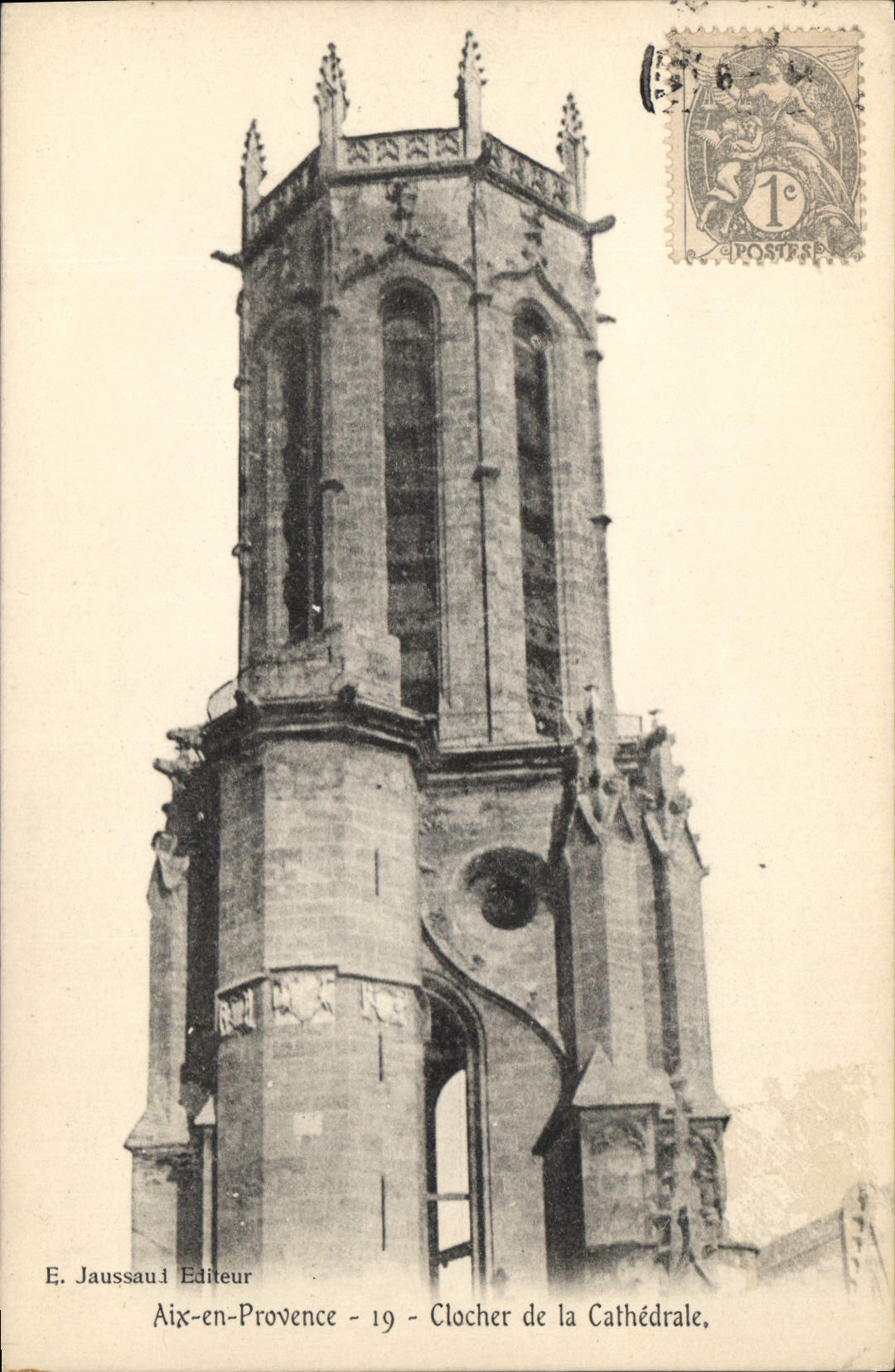 Aix-en-Provence — Clocher de la Cathédrale — E. Jaussau Éditeur - 19