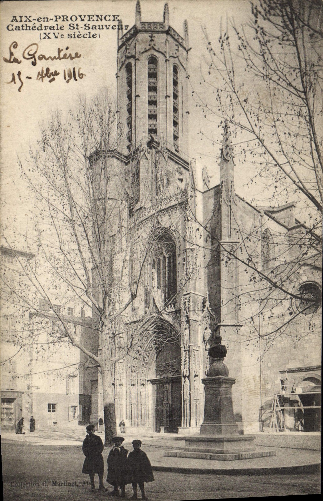 Aix-en-Provence — Cathédrale Saint-Sauveur (XVe siècle) — La Pantière, n° 13-44, 1916