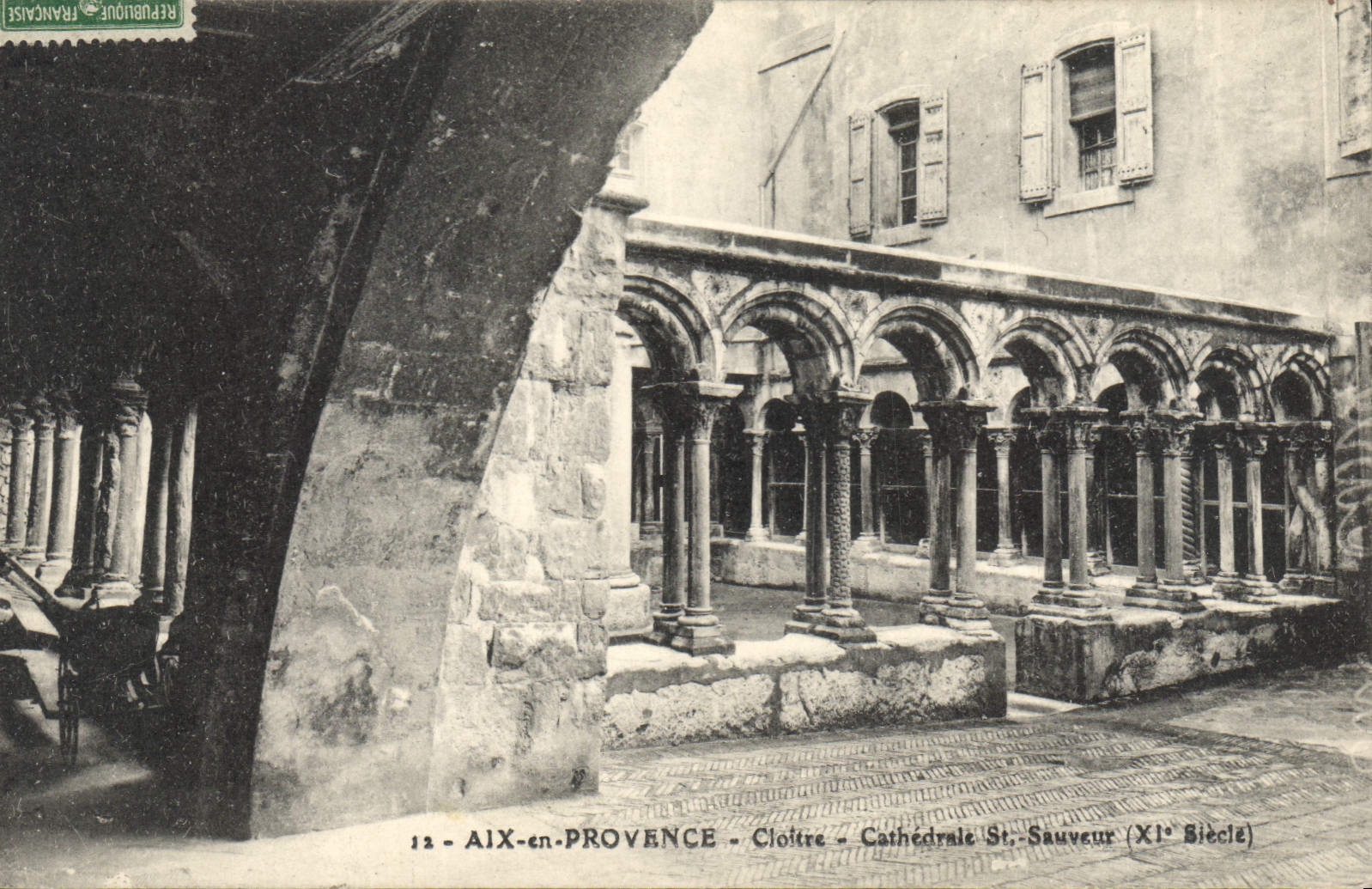 Aix-en-Provence — Cloître de la Cathédrale Saint-Sauveur (XIe siècle)