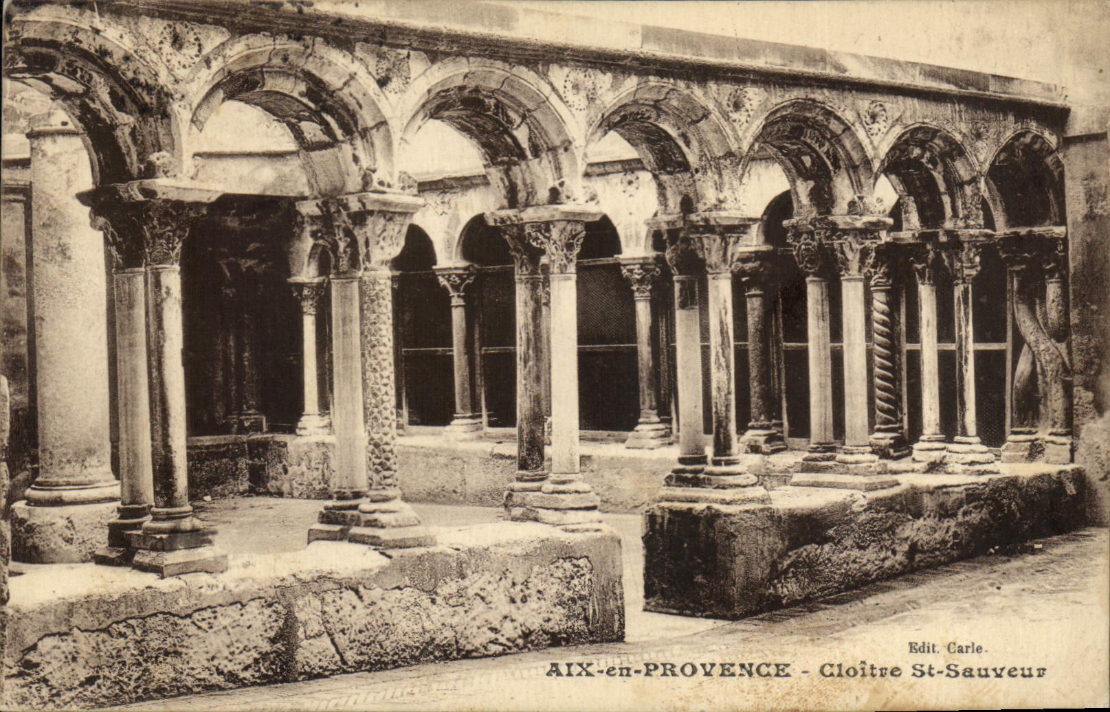 AIX-en-PROVENCE - Cloître St-Sauveur — Edit. Carle