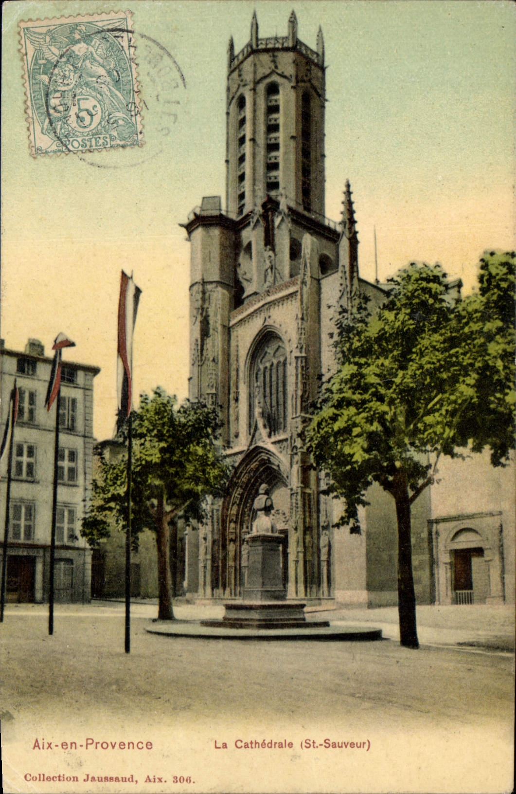 Aix-en-Provence — La Cathédrale (St-Sauveur) — Collection Jaussaud, Aix. 306.