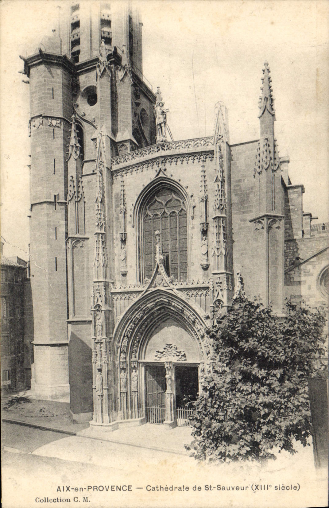 Aix-en-Provence — Cathédrale de St-Sauveur (XIIIe siècle) — Collection G. M.