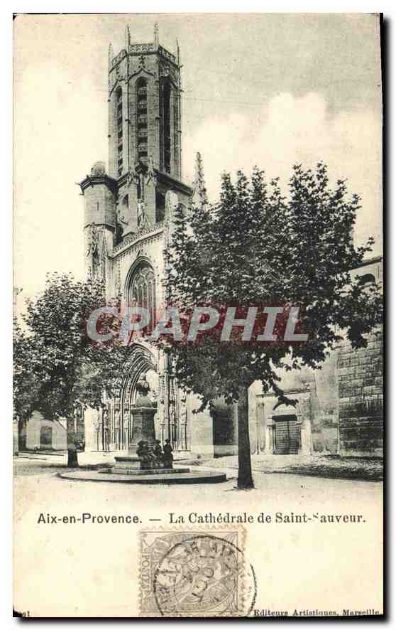 Aix-en-Provence — La Cathédrale de Saint-Sauveur — Éditeurs Artistiques, Marseille