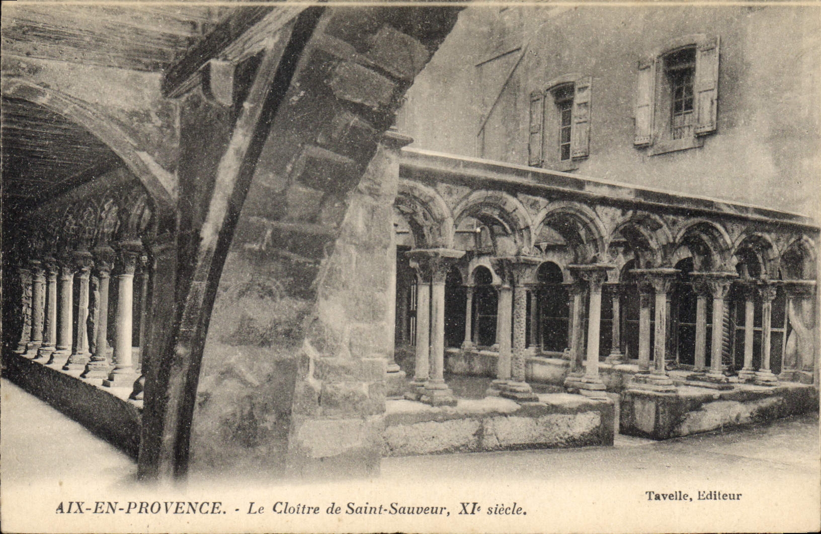 Aix-en-Provence — Le Cloître de Saint-Sauveur, XIe siècle — Tavelle, Éditeur