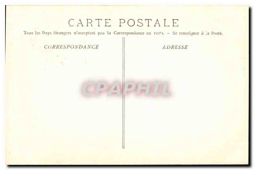 CPA Aix en Provence Cathedrale St Sauveur le Portail XV siecle  — Verso