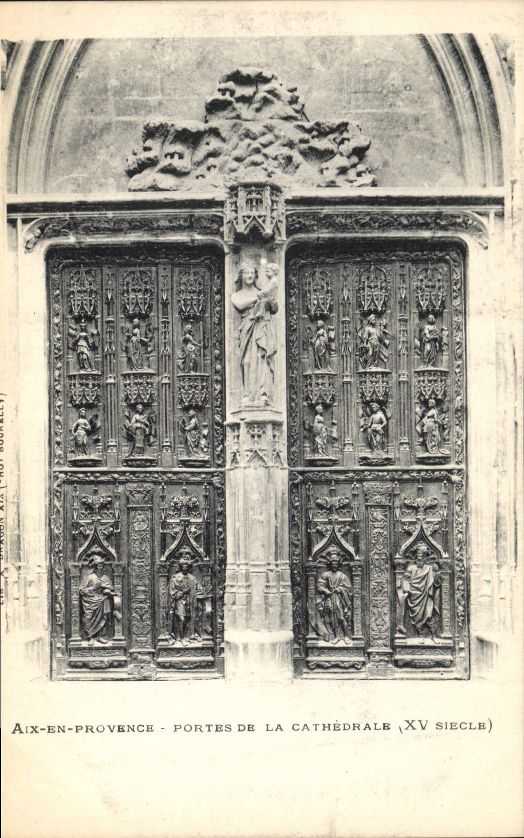 Aix-en-Provence — Portes de la cathédrale (XVe siècle) — Éditeur Aix-en-Provence (Aix) — N° 101