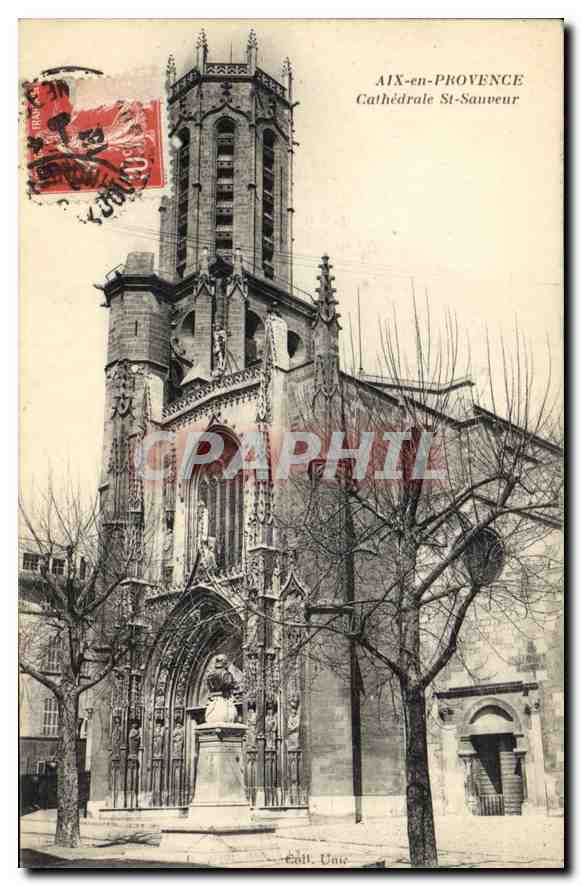 Aix-en-Provence — Cathédrale St-Sauveur — Édit. Une