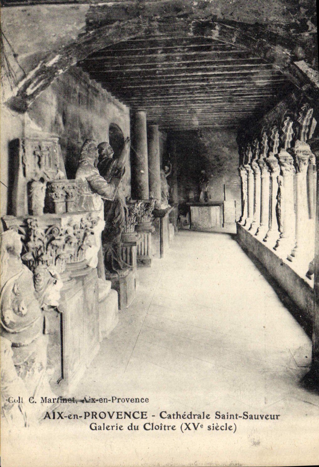 Aix-en-Provence - Cathédrale Saint-Sauveur - Galerie du Cloître (XVe siècle) — C. Marfinet