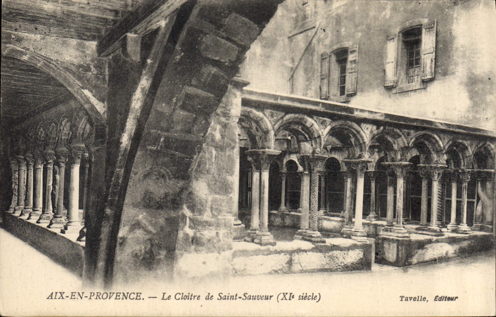 Aix-en-Provence — Le Cloître de Saint-Sauveur (XIe siècle) — Tavelle, Editeur
