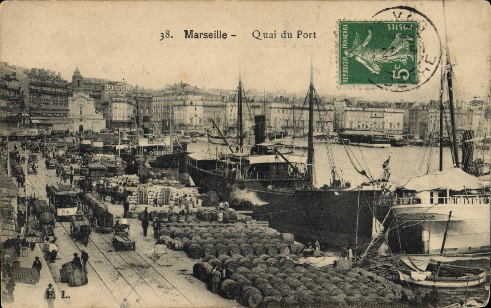 Marsella — Muelle del Puerto — Picon