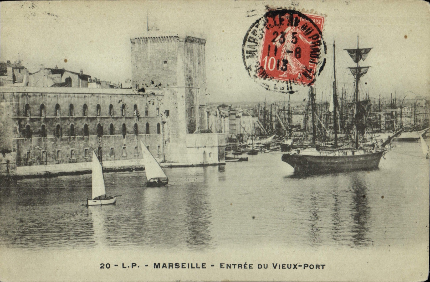 Marsella — Entrada del Puerto Viejo — L.P. n°20