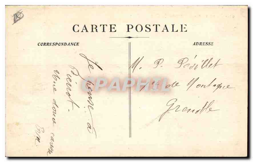 Marseille - Panorama du Quai du Port — éditeur non identifié, n° de série 94 — Verso
