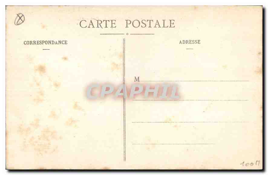 CPA Marseille la Passe du Vieux Port  — Verso